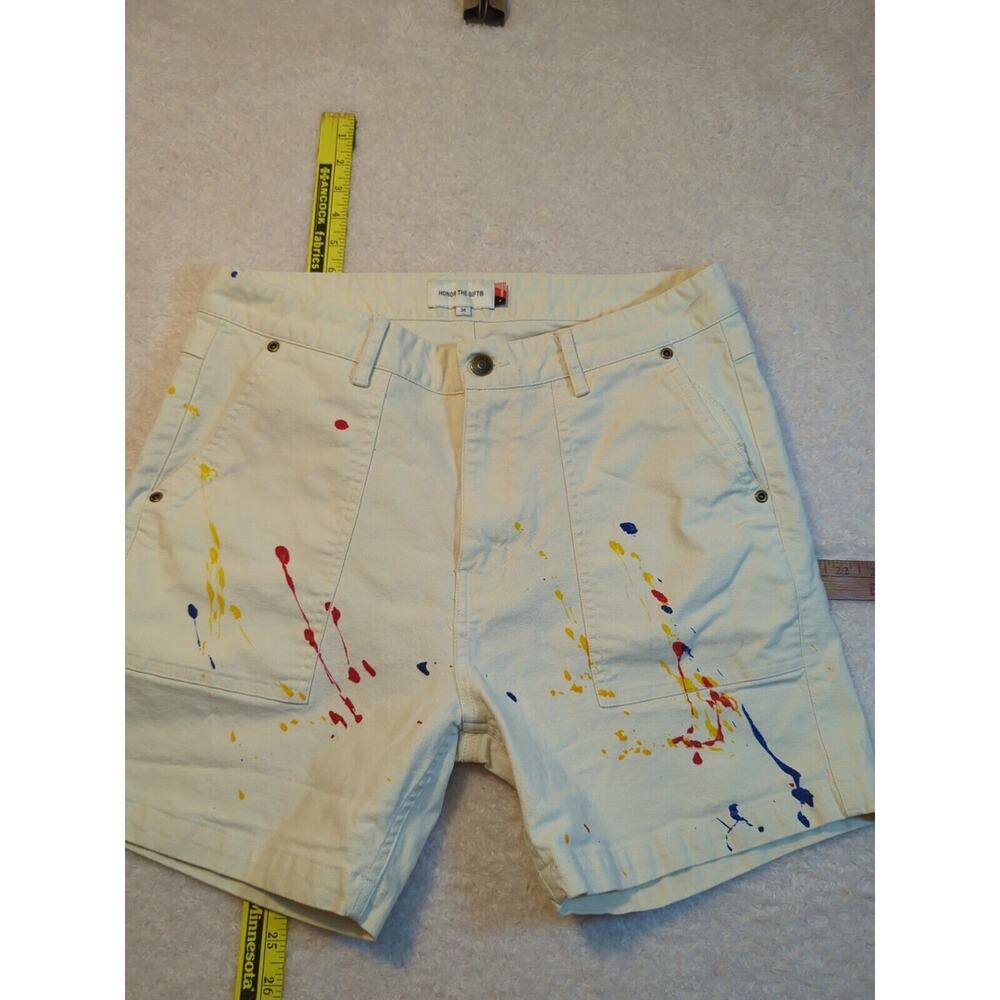 Honor The gift Paint Splattered Shorts Sz 32×5" By Russell Westbrook